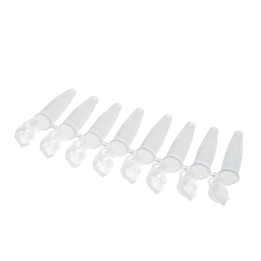 艾本德Eppendorf PCR Tubes, 0.2 mL, PCR 潔凈級(jí), 8 聯(lián)管，120 ?條 （960 個(gè)單管）